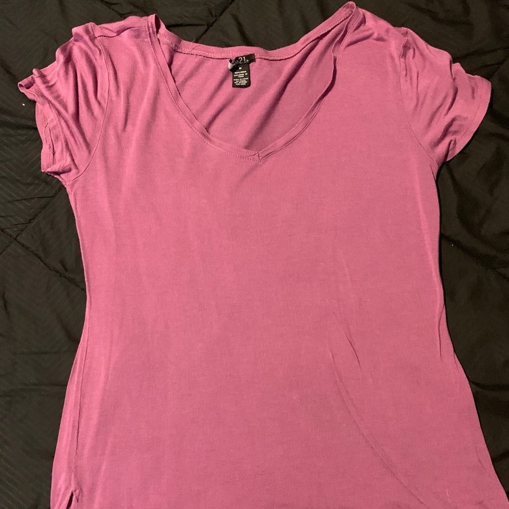 Rue 21 purple v neck